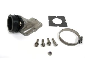 Inlet manifold, Lambretta TS1, with flange rubber, Dellorto VHSB, Race-Tour MB