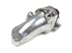 Inlet manifold, Lambretta large block, rubber mounted with flange type rubber, Dellorto PHBL 22-26mm, Race-Tour MB