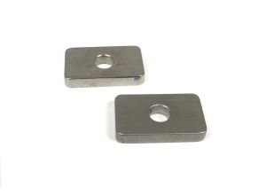 Lambretta Stand frame strengtheners, pair, stainless steel, MB