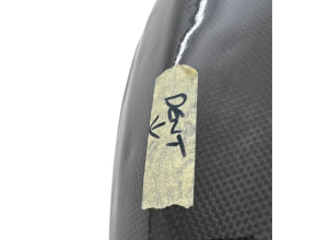 Lambretta Front mudguard, Carbon fibre, Gp - Discounted, 1x small dent
