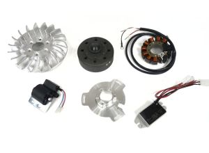 Lambretta Electronic Ignition kit (flywheel, stator, CDI, rectifier) road version, DC, Gp, Vape
