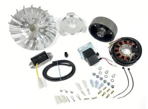 Lambretta Electronic Ignition kit (flywheel, stator, CDI, rectifier) road version, Li, Sx, Tv, AC, Vape