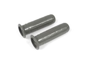 Lambretta Headset (handlebar) grips, standard, pair, Grey, S2, Italian