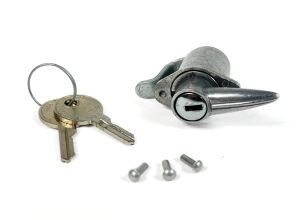 Lambretta Tool lid box lock, S2, Italian, Casa