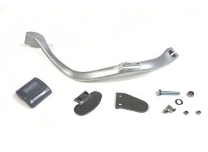 Lambretta Kickstart pedal (lever) adjustable type, Grey rubber, S1/2, suits S1/2/3 engines/side covers, Race-Tour MB