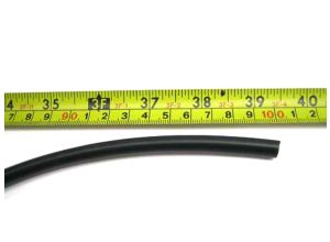 Universal Electrical wiring sleeve, Black, 6mm (3 wire) 1m