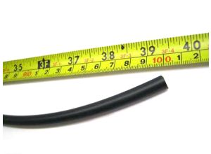 Universal Electrical wiring sleeve, Black, 8mm (4 wire) 1m