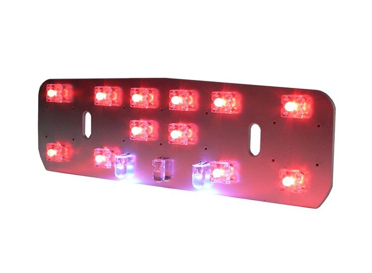 Lambretta Rear light lens reflector, LED, 12v  AC and DC, S1 early S2, bgm