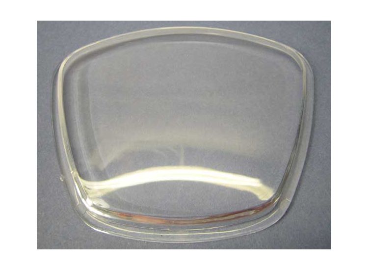 Lambretta Headset (handlebar) speedo lens, S3