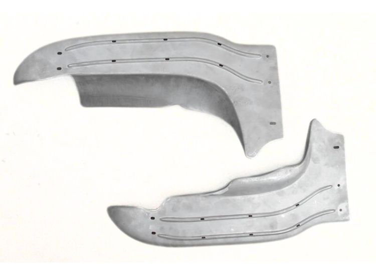 Lambretta Rear runner boards, pressed metal, pair, S1/2