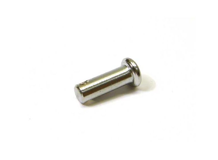 Lambretta Rear brake pedal clamp pin, stainless steel, MB