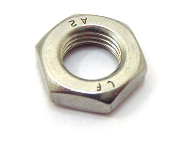 Nut half lock 16x1.5mm, Lambretta Rear shock absorber (shocker, damper)  stainless steel