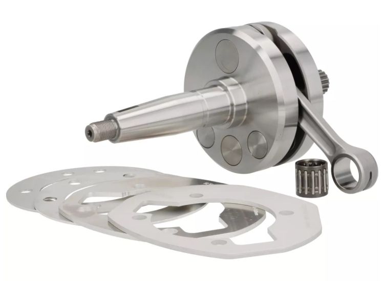 Lambretta Crankshaft, 60 x 110mm, Gp, full circle, Primatist, bgm