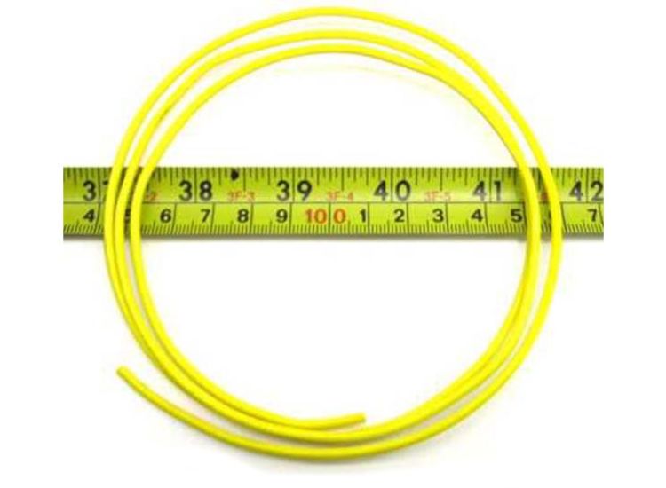 Universal Electrical wire, Yellow, 1m