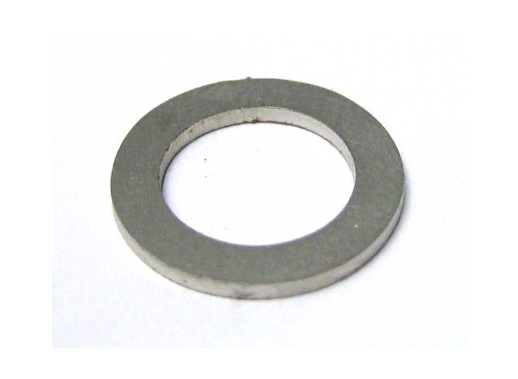Lambretta Headset (handlebar) rod shim 1.0mm, stainless steel, MB