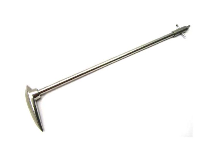 Lambretta Petrol (fuel) tap lever, stainless steel, Race-Tour MB