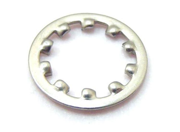 Washer shake proof 6mm, internal, stainless steel
