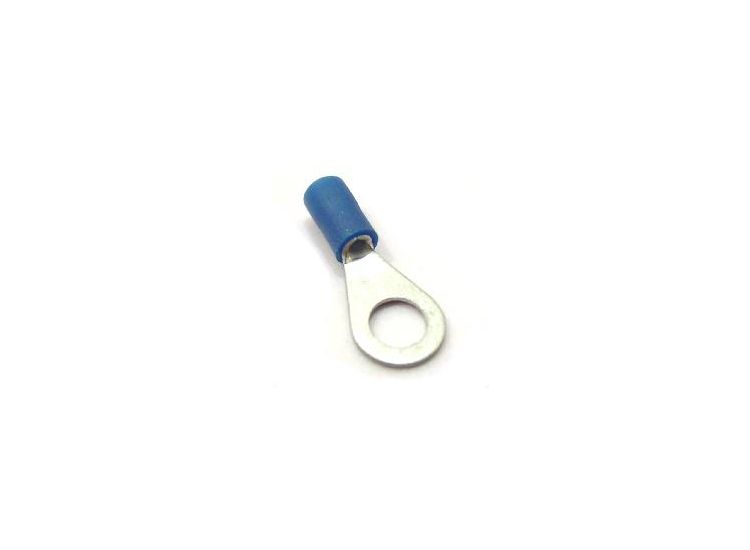 Universal Electrical connector, 6mm Ring, Blue