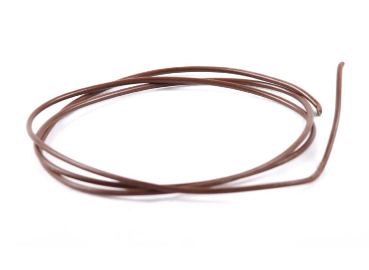 Universal Electrical wire, Brown, 2mm thick, 1m