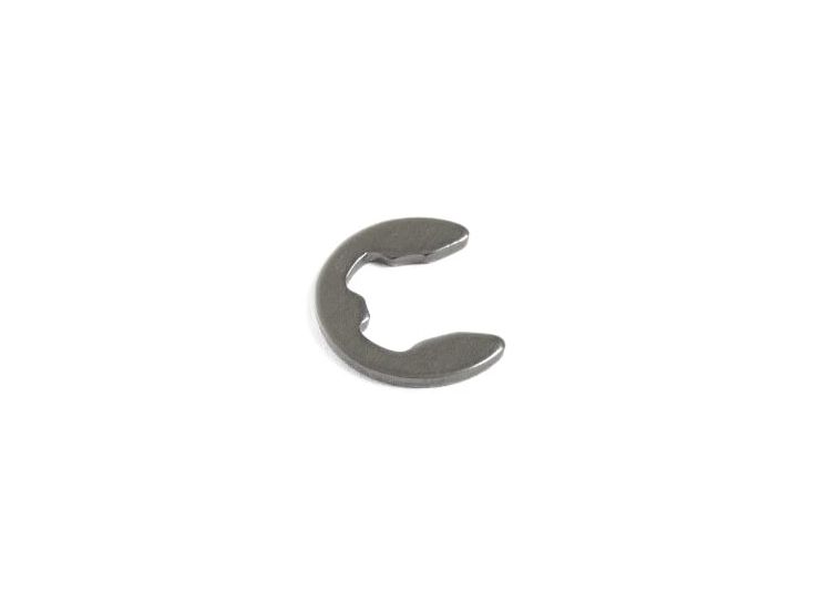 E clip 5mm, Lambretta tie bars, stainless steel