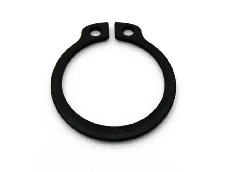 Circlip 12mm external, Lambretta clutch arm, rear brake pedal, self coloured