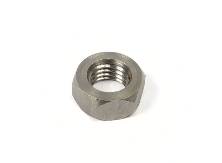 Nut plain 7mm, Lambretta Inlet tall type, stainless steel, MB