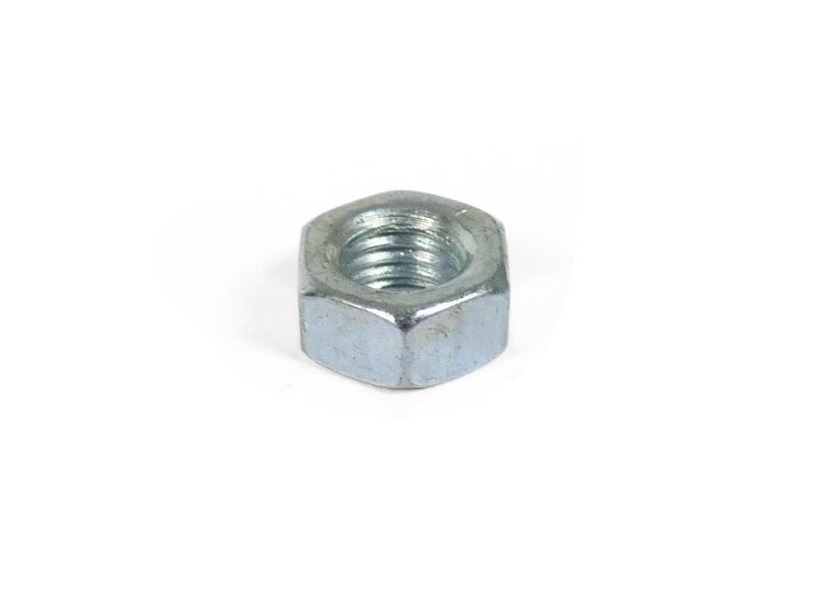 Nut plain 7mm, zinc plated