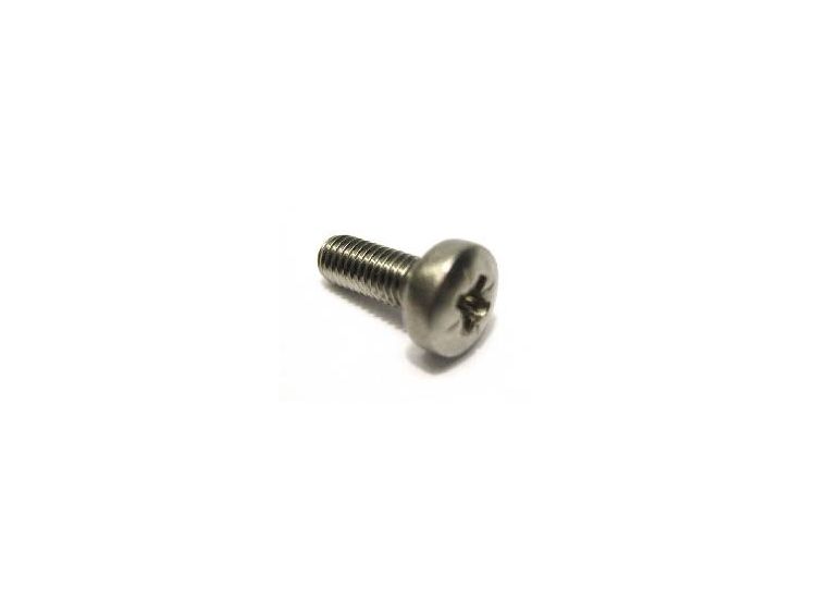 Screw posi pan head 3x8mm, Lambretta speedo assembly retaining clip, stainless steel