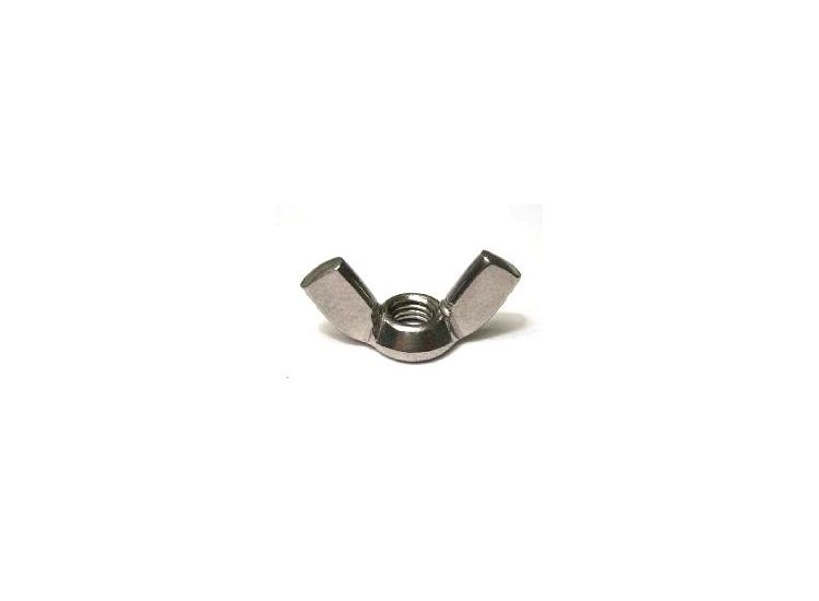 Nut wing 5mm, stainless steel