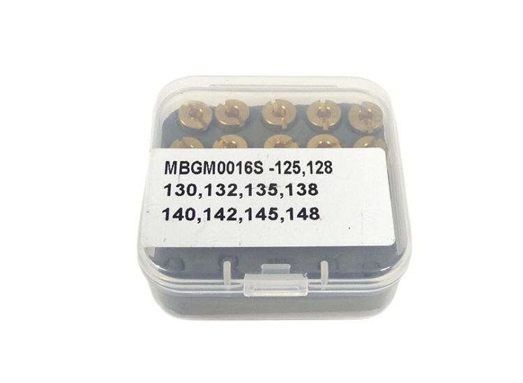 Dellorto Main jet set (kit) 6mm (125-148) MB