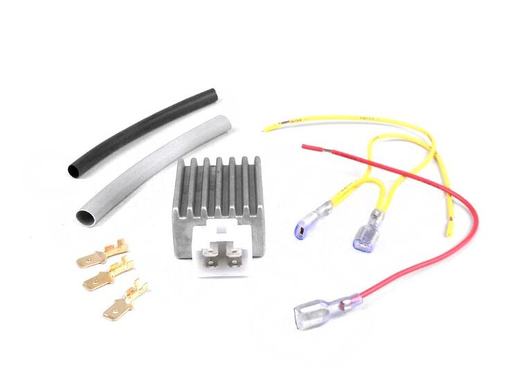 Lambretta Electronic Ignition regulator/rectifier AC with DC supply, bgm