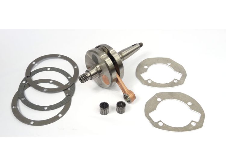 Lambretta Crankshaft, 58 x 110mm, Gp, full circle, bgm