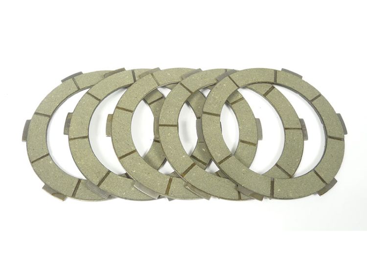 Lambretta Clutch plate kit (5 plate) (5x3.5mm friction only) fits MB crownwheel, Race-Tour MB