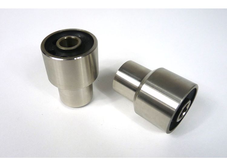 Lambretta Engine mountings, uprated left and right hand fitting, pair, stainless steel, Li, Tv, Sx, Gp, Race-Tour MB