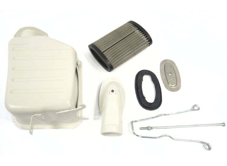 UKScooters Lambretta Air Filter With Plate GP S3 – Brand New