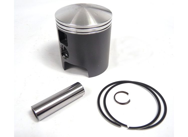 Lambretta Piston Kit 65.00mm 'D' 39mm crown (RT195/200) piston ported, Race-Tour bgm