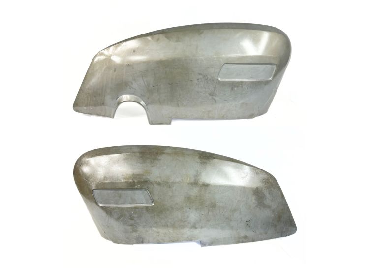 Lambretta Side panels, pressed bare metal, Pair, Gp