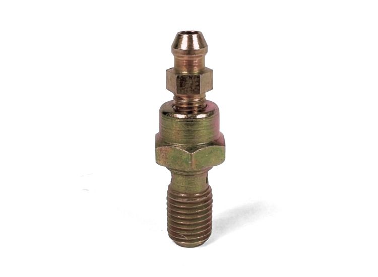 Lambretta Hydraulic banjo bolt with bleed screw, 10x1.25mm for hydraulic inboard disc conversions