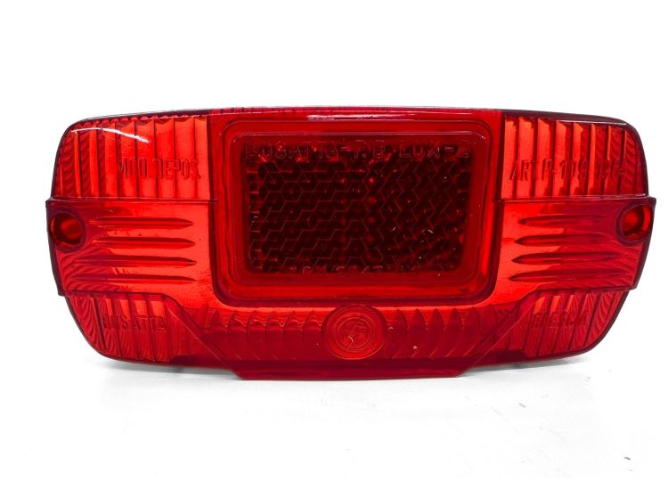 Lambretta Rear light lens reflector (holes above centre) Aprilia, Li, Sx