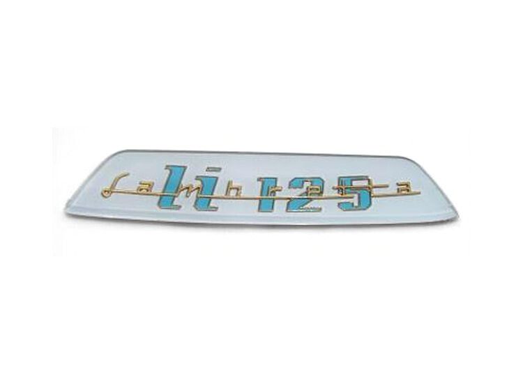 Lambretta Rear frame badge Li125