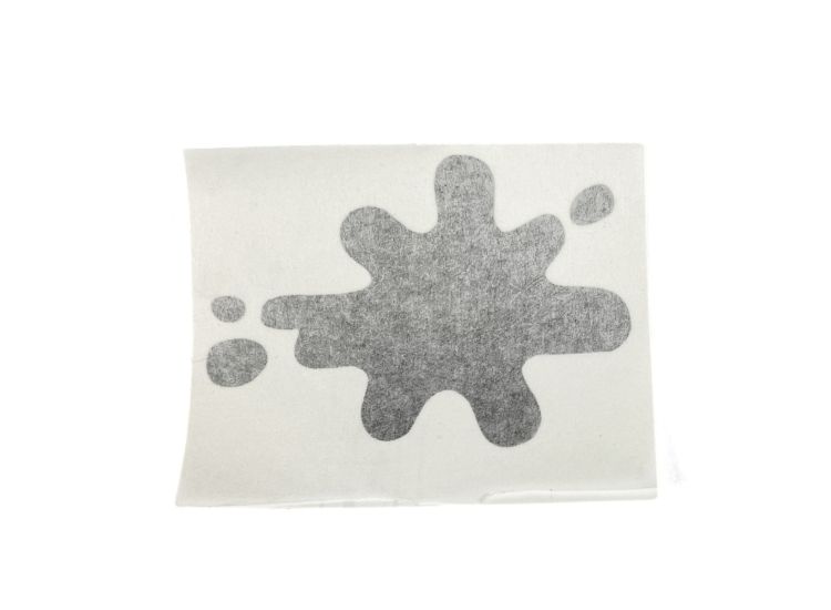 Lambretta Sticker 'ink spot' Gp, Silver