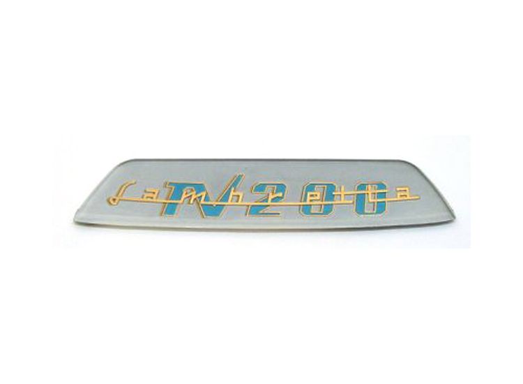 Lambretta Rear frame badge Tv200