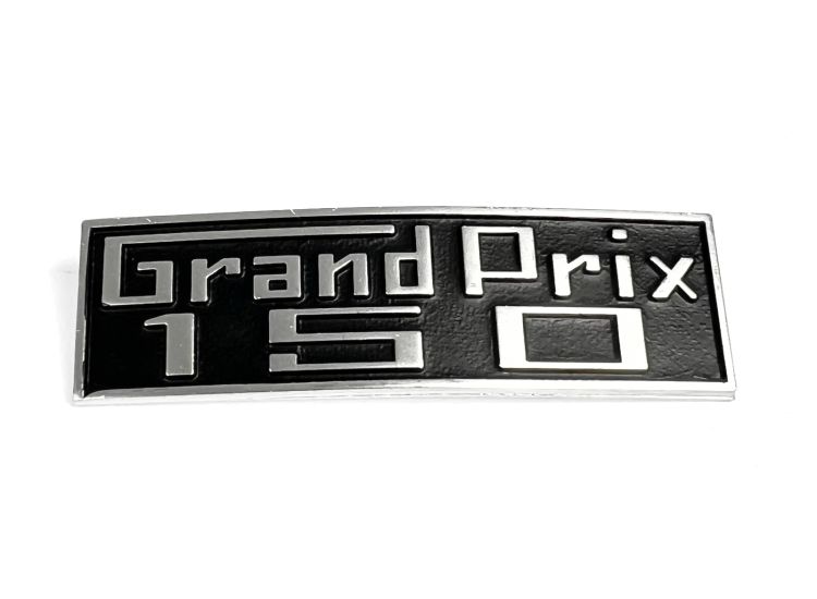 Lambretta Legshield badge Grand Prix Gp150, Italian type