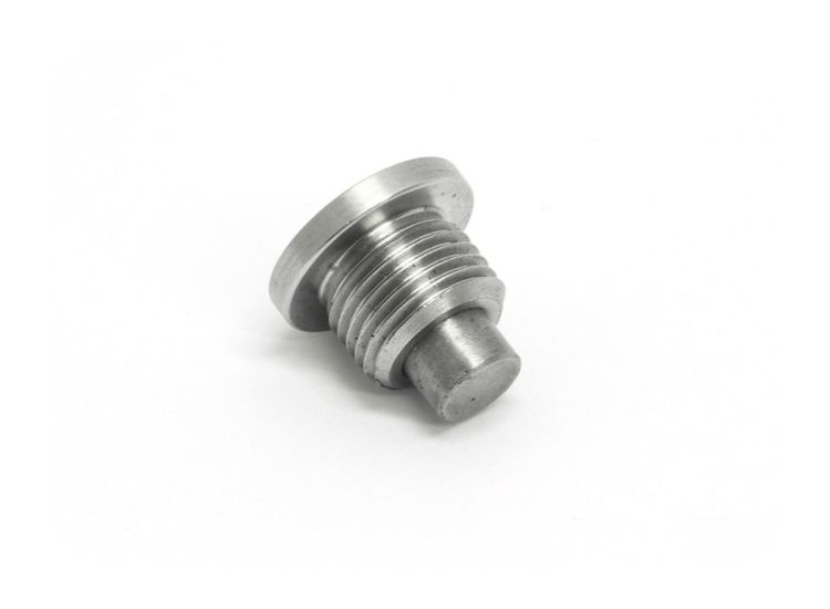Lambretta Crankcase side drain plug, stainless steel, MB