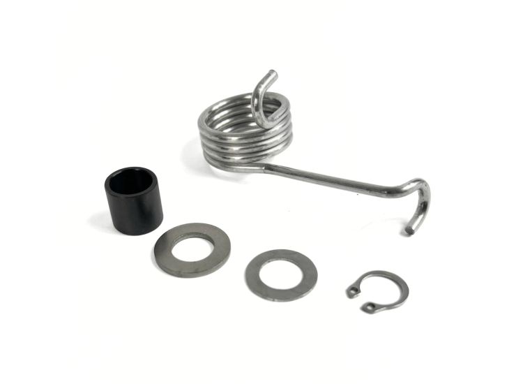 Lambretta Rear brake pedal overhaul kit, stainless steel, Race-Tour MB