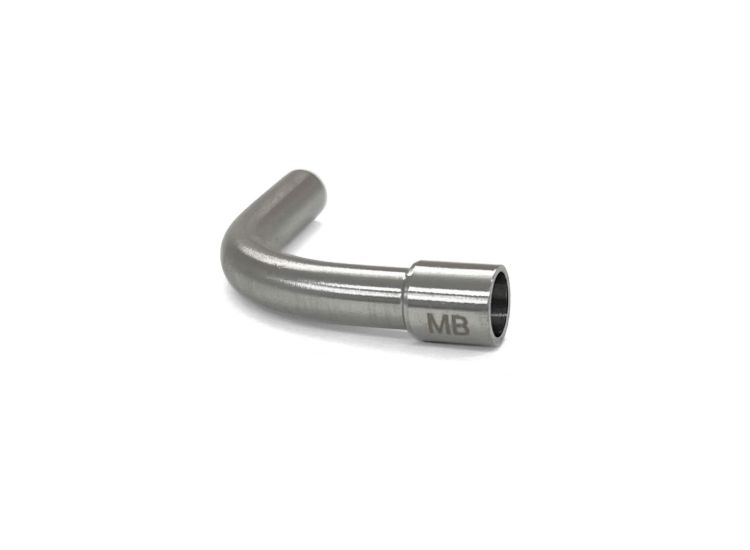 Lambretta Choke cable elbow for standard carbs, stainless steel, MB