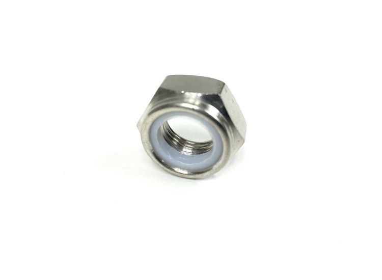 Nut nyloc 16x1.5mm, Lambretta Rear shock absorber and engine bar, MB