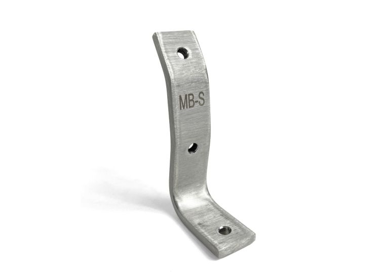 Lambretta Rear runner board support arm (bracket) stainless steel, S3, MB