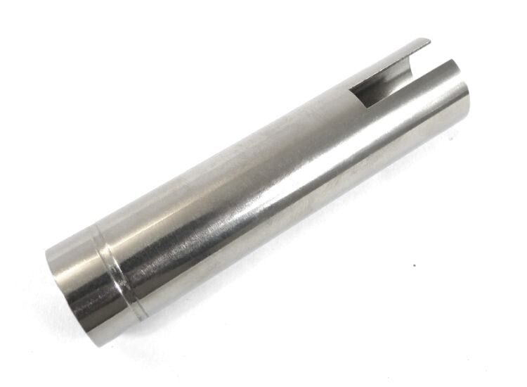 Lambretta Headset (handlebar) throttle tube, Gp, Sx late type, stainless steel, MB
