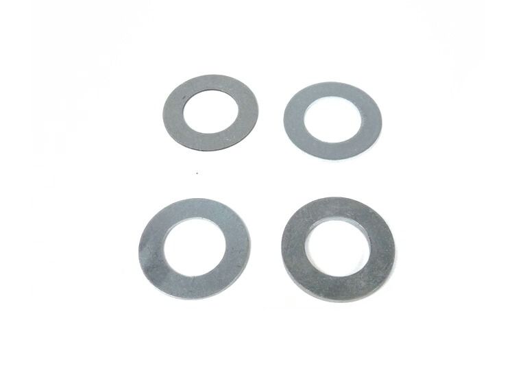 Lambretta Kickstart shaft shim (washer) kit (set) 1, 1.5, 1,75, 3mm, spring steel, zinc plated, MB